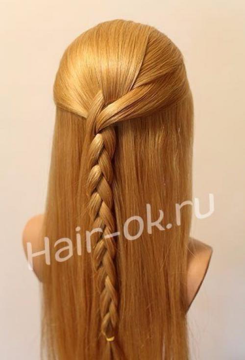 Урок обалденного плетения шикарной косы. 01