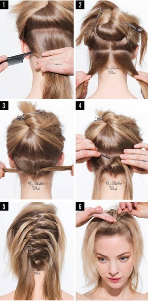 4 суперстильные прически, которые ты легко сделаешь за 5 минут. 07