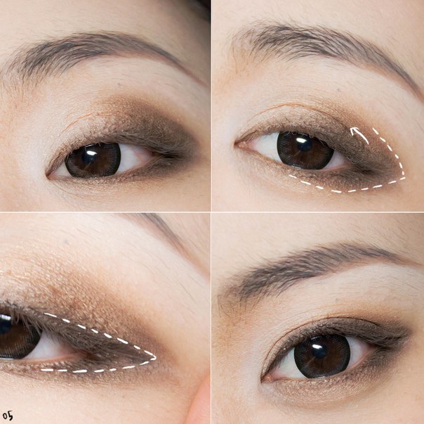 Фото урок по созданию макияжа глаз как у участника группы EXO Sehun. 04