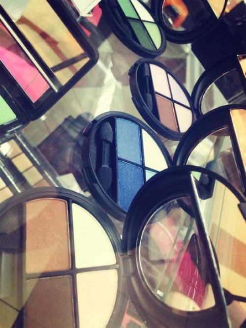 Шелковое нанесение теней на веки. 02