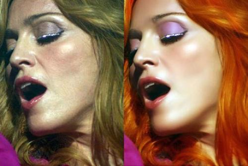 Ретушь фотография макияж Photoshop. 02