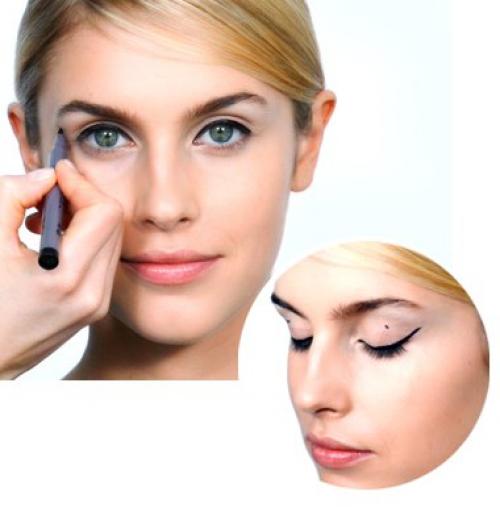 Графический макияж глаз. 02