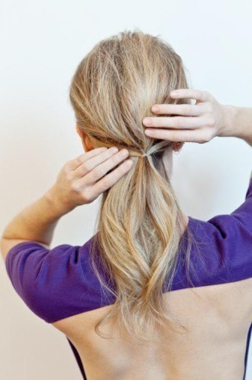 Мастер-класс: пышная прическа в стиле 60-х годов. 04