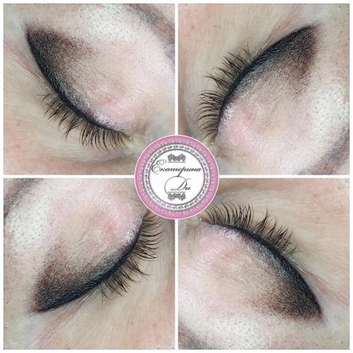 Smokey - стрелки - моя авторская техника перманентного макияжа век. 07