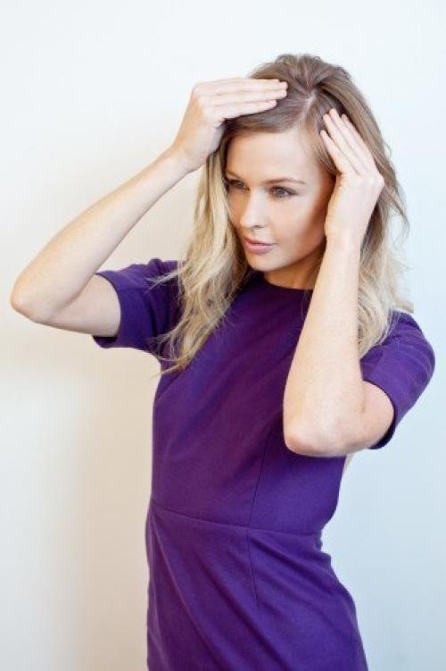 Мастер-класс: пышная прическа в стиле 60-х годов. 01