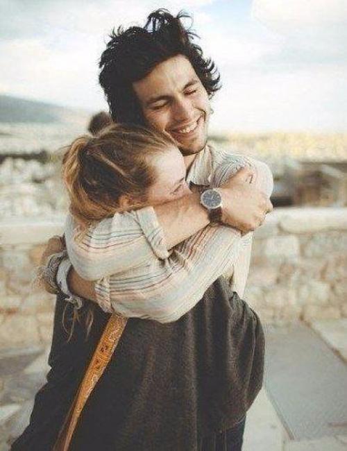 Доброе утро!   Рецепт хорошего настроения на весь день - обнимашки. 01