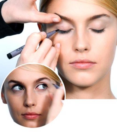 Графический макияж глаз. 01