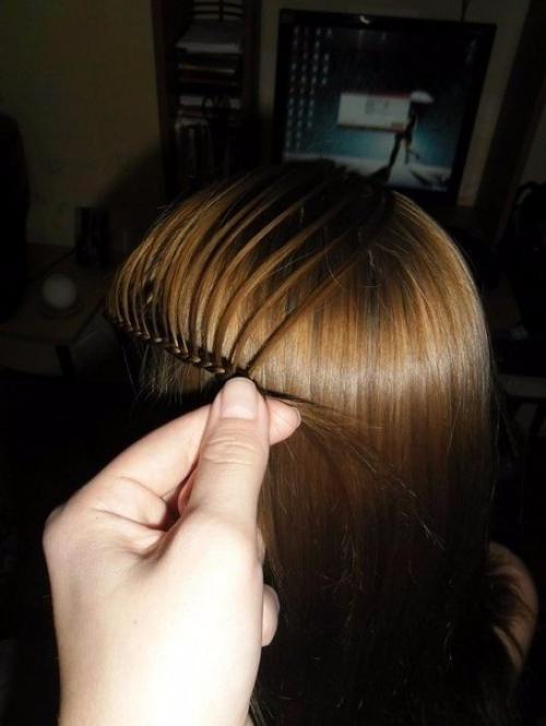 Фото - урок красивой и оригинальной косы. 04 Фото - урок красивой и оригинальной косы. 04