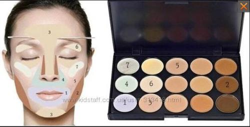 Профессиональная палитра для макияжа. 03