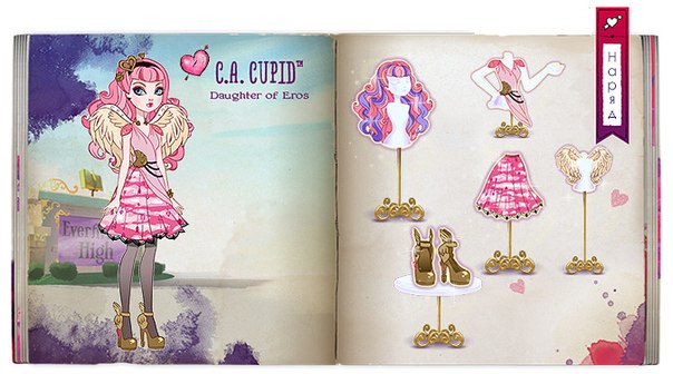 Эвер Афтер Хай: Биография Купидон (Кьюпид). 01 Эвер Афтер Хай: Биография Купидон (Кьюпид). 01