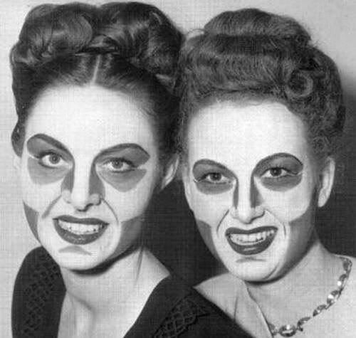 Макияж для ведущей новостей. Из истории TV?