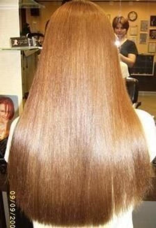 Маска с эффектом ламинирования волос! 01