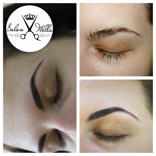 Бровки и реснички в SalonWella. 01