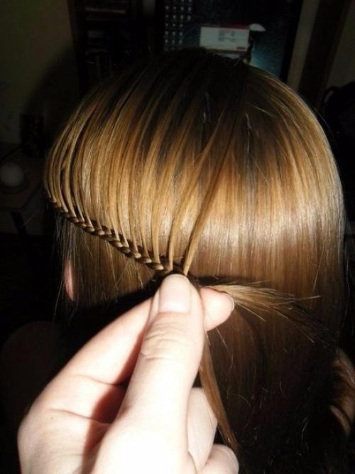 Фото - урок красивой и оригинальной косы. 05 Фото - урок красивой и оригинальной косы. 05