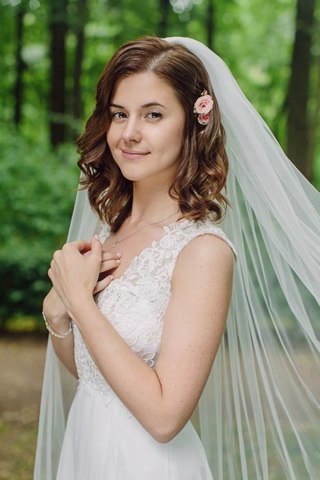 Свадебный образ для невесты цветотипа Весна. 04 Свадебный образ для невесты цветотипа Весна. 04