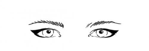 Фотоинструкция: как выбрать подходящую форму стрелки для век? 01