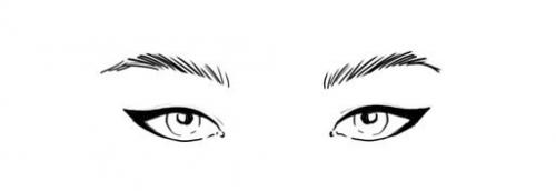 Фотоинструкция: как выбрать подходящую форму стрелки для век? 05