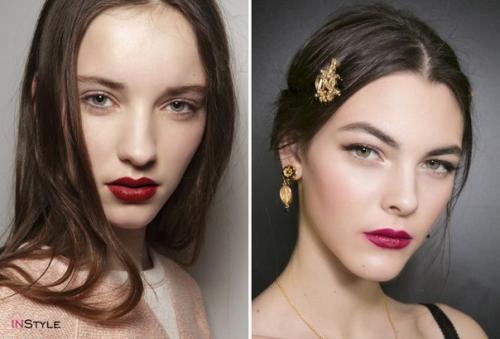 Бьюти - тренды осени 2015: лицо. 08