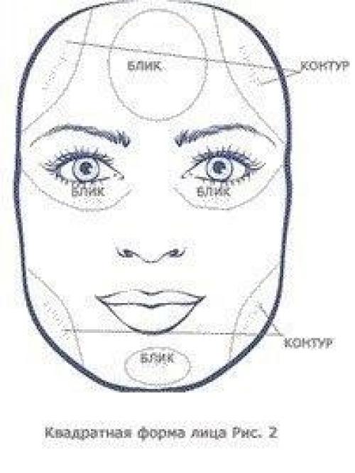 Как корректировать форму лица: 01