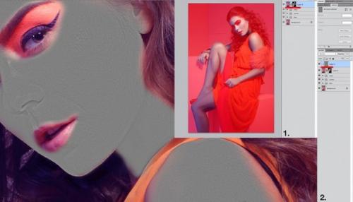 Пример быстрой ретуши студийного портрета. 08 Пример быстрой ретуши студийного портрета. 08