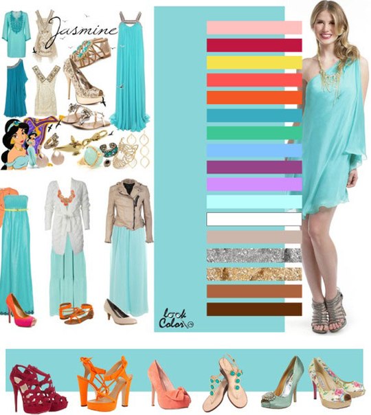 Цветовые сочетания в одежде. 03