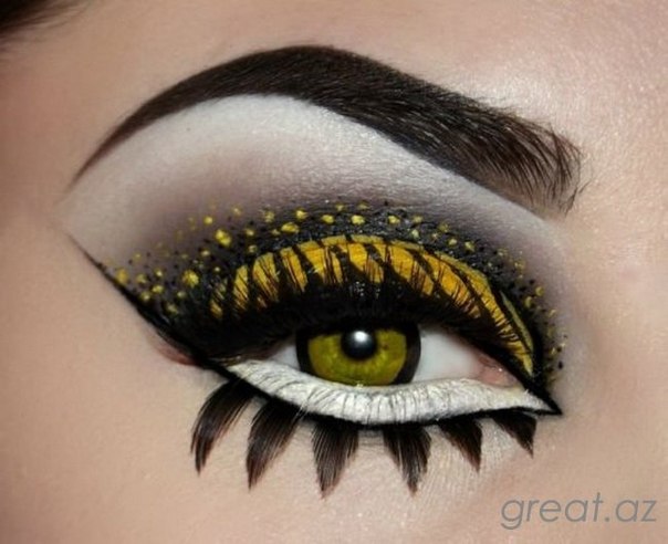 Необычный и красивый макияж. Красивый макияж – одна из основ образа. 04