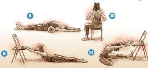 Статичные позы против сколиоза. 03