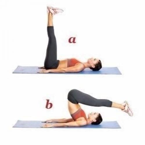 Комплекс упражнений для красивого пресса и тонкой талии! 05