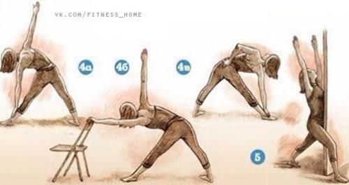 Статичные позы против сколиоза. 01