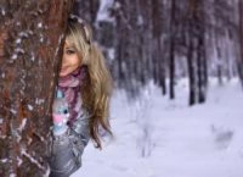 Идеи для зимней фотосессии девушек. 09