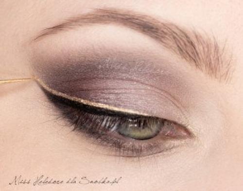 Урок вечернего макияжа глаз. 07