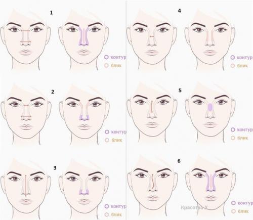 Как визуально уменьшить нос? 01