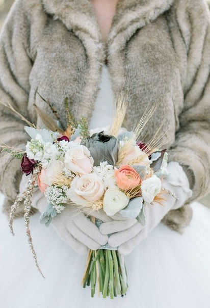 Альтернативы зимним свадебным шубкам. 02