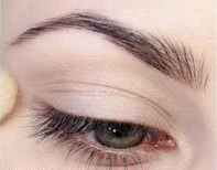 Офисный макияж глаз (уроки перманентного макияжа). 01