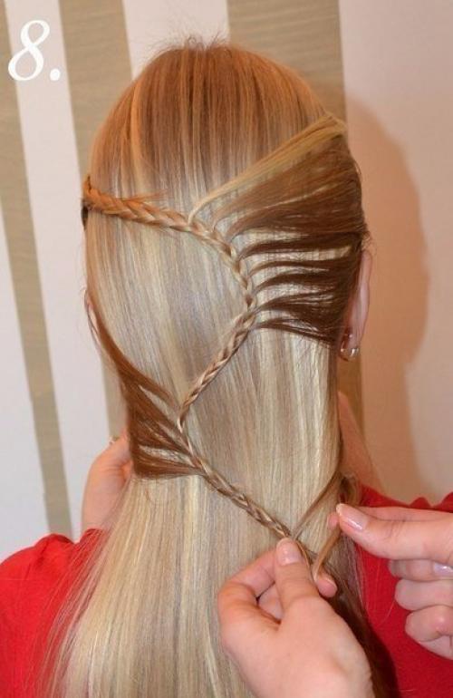 Прекрасный урок прически? 07