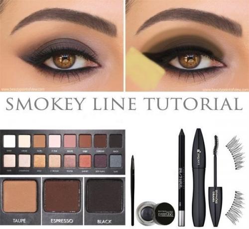 Основные типы нанесения теней. 01 Основные типы нанесения теней. 01