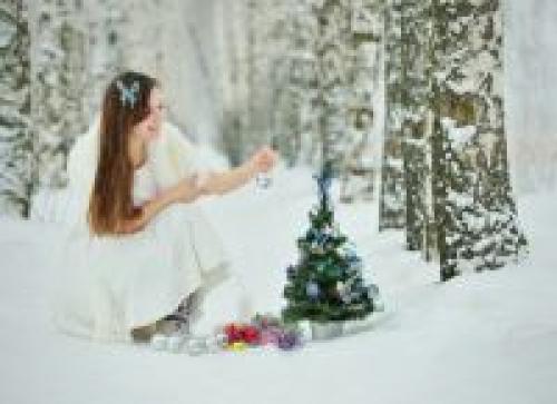 Идеи для зимней фотосессии девушек. 02