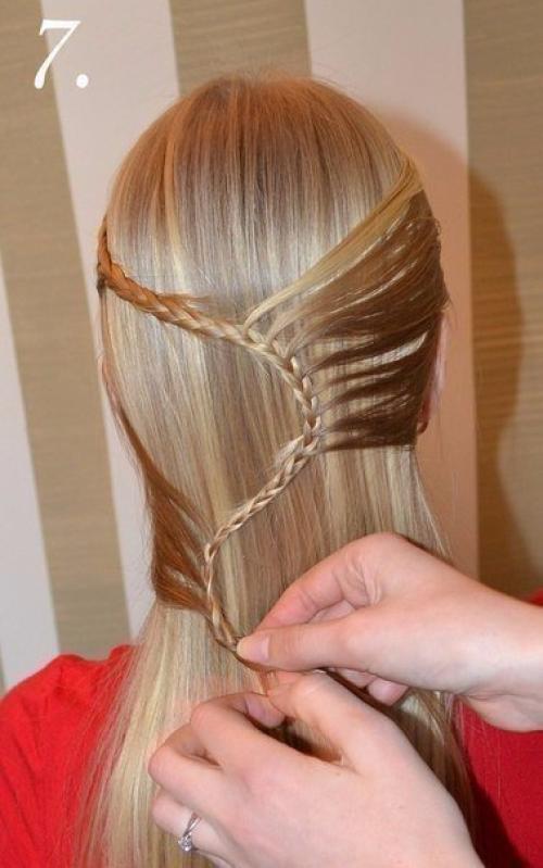 Прекрасный урок прически? 06