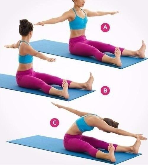 Упражнения на пресс помогут сделать животик плоским & 128525;. 05