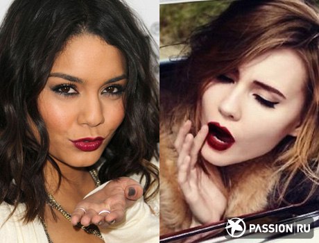 Винная помада: как подобрать и удачно сочетать в макияже. 08