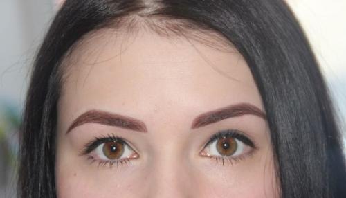 Как сочетать цвет бровей и цвет волос. 01