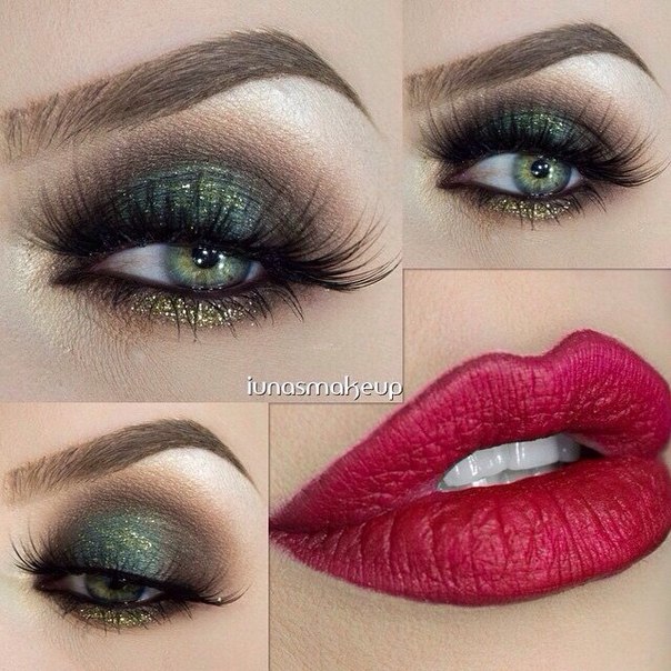 Дорогие красотки!   Сегодня я хочу предложить вам самые яркие, самые эффектные и самые символичные варианты перманентного макияжа для новогодней ночи! 04