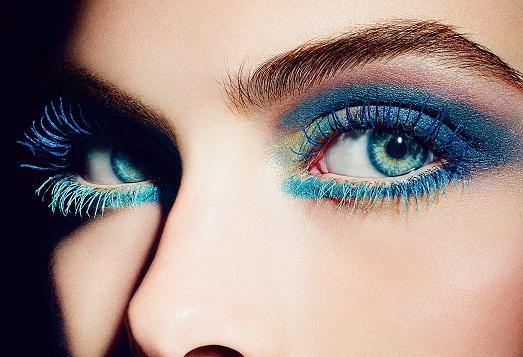 Макияж на новый год 2015 - глаза, губы, тон лица. 04