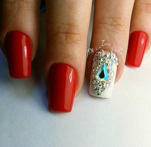 Поговорим о фаворите наступающего года огненной обезьяны - красном маникюре? 03 Поговорим о фаворите наступающего года огненной обезьяны - красном маникюре? 03