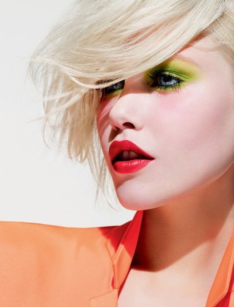 Зеленая тушь для ресниц. 02