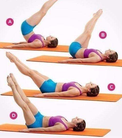 Упражнения на пресс помогут сделать животик плоским & 128525;. 03