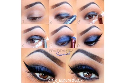 Макияж на Новый год 2014. 04