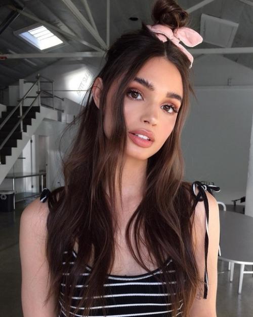 10 полусобранных причесок для ленивых дней, которые стоит взять на заметку. 05 10 полусобранных причесок для ленивых дней, которые стоит взять на заметку. 05