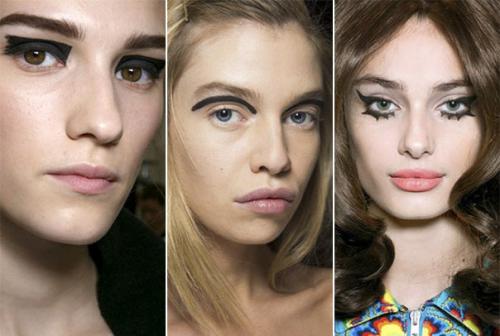 Макияж 2017, модные тенденции. 04