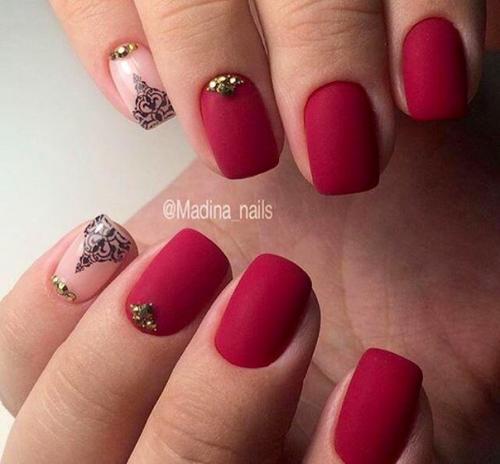 Поговорим о фаворите наступающего года огненной обезьяны - красном маникюре? 07 Поговорим о фаворите наступающего года огненной обезьяны - красном маникюре? 07